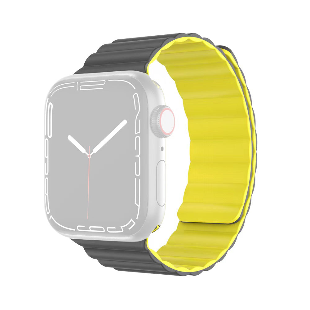 MUTURAL Molan Series Magnetic Silicone Watch Band Adjustable Sweatproof Wrist Strap for Apple Watch Series 8 41mm Series 7 41mm 6 5 4 SE SE(2022) 40mm 3 2 1 38mm MUTURAL Molan Series Magnetic Silicone Watch Band Adjustable Sweatproof Wrist Strap for Apple Watch Series 8 41mm Series 7 41mm 6 5 4 SE SE(2022) 40mm 3 2 1 38mm